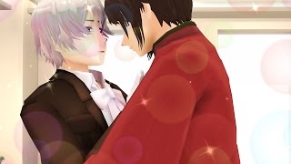 [MMD] Hetalia - Study Sessions Be Like (HongIce) ||WARNING YAOI||