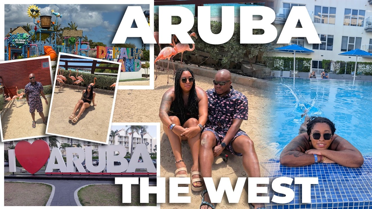 West Aruba Paradise 🇦🇼 | Oranjestad Streets & De Palm Island | Aruba Travel Vlog