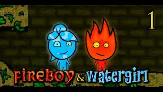 [Fireboy and Watergirl in The Forest Temple level 1-7]  Garçon feu Fille eau-Temple de forêt(niv1-7) screenshot 3