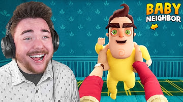 BABY NEIGHBOR MOD... (its ridiculous) | Hello Neighbor Gameplay (Mods)