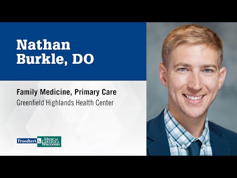 Dr. Nathan Burkle, family medicine physician