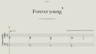 Video thumbnail of "Forever young"