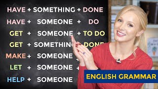 Causative Verbs - HAVE, GET, MAKE, LET, HELP - English Grammar Lesson (+ Free PDF \& Quiz)