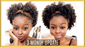 3 MONTH HAiR UPDATE | After the Big Chop