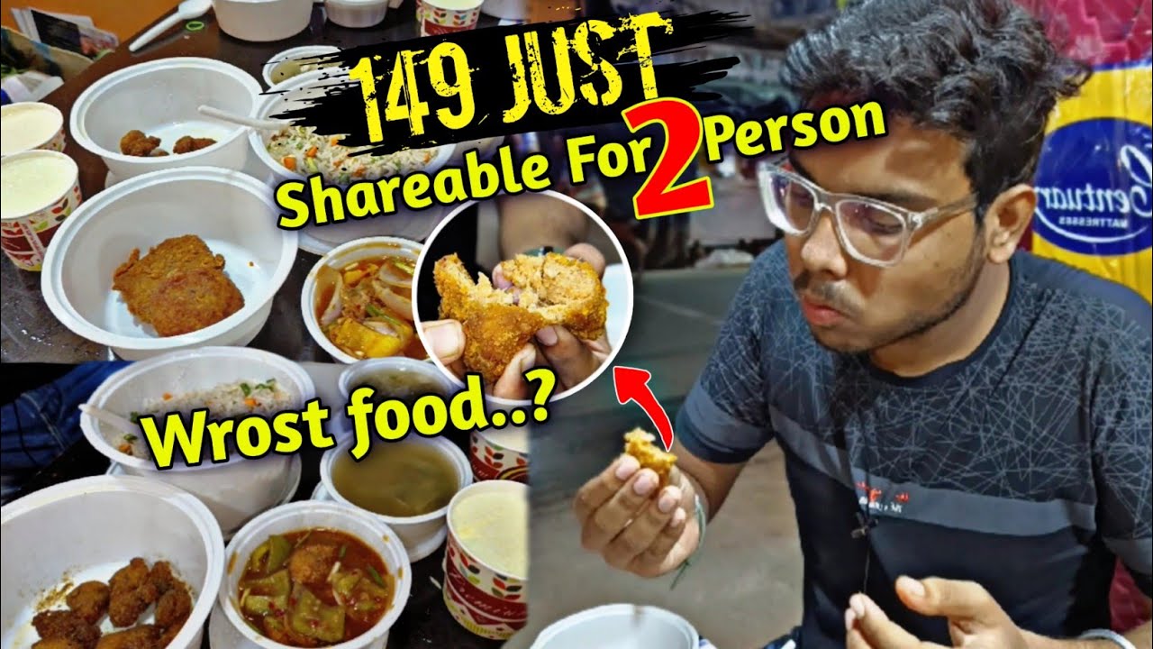 ✨149Combo💥 Shareable for 2 Person |💢Street food Kolkata 