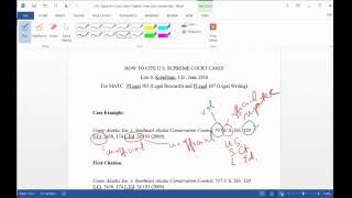 Legal Citation: How to Cite U.S. Supreme Court Cases, by Lori S. Kornblum, J.D.