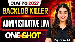 Information Administrative Law | One Shot | CLAT PG 2027 | Backlog Killer News