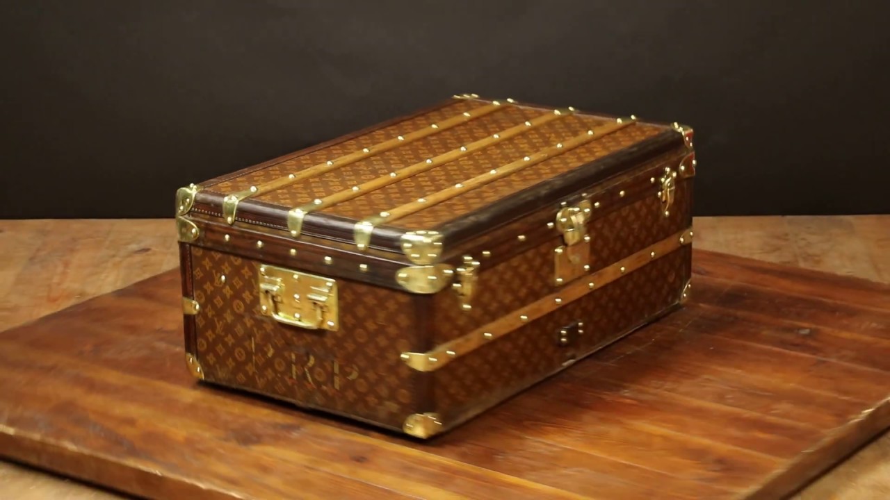 Malle Cabine Louis Vuitton monogram 1er serie YouTube