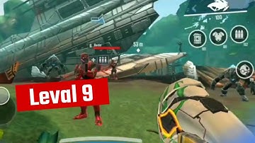 Level 9 (Fallen Pieces, New Ceres Jungle) - Nova Legacy Walkthrough/ Playthrough Video