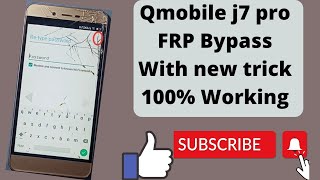 Qmobile J7 PRO frp bypass || Without PC || frp unlock || gmail Unlock |