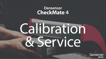 Dansensor CheckMate 4 - Calibration & Service