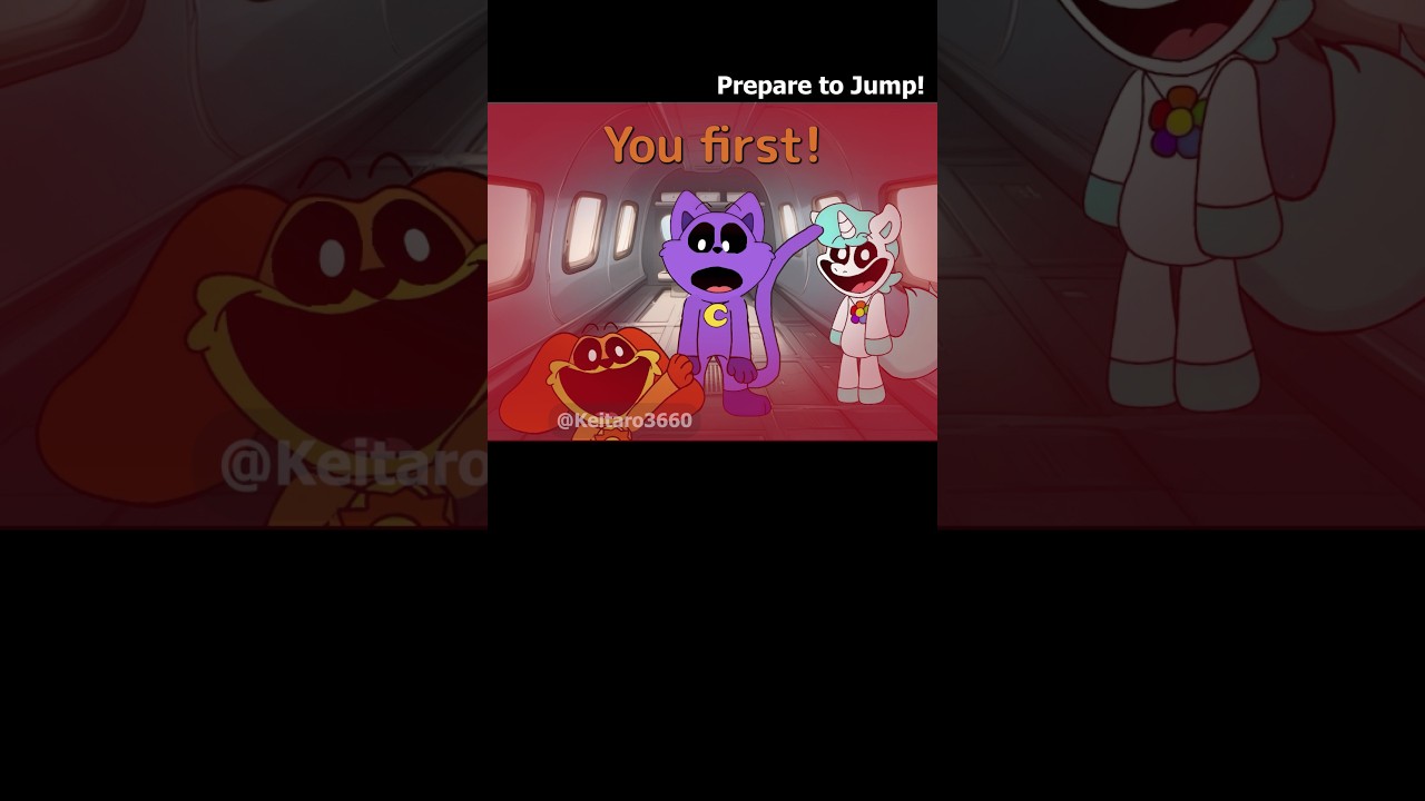 Let's Jump!! 🤣😖 Smiling Critters Animation