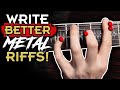How To Write AMAZING Modern Metal Riffs! | Guitar Lesson