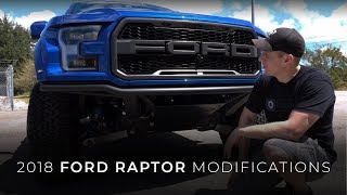 The Modifications I Chose for 2018 Ford Raptor