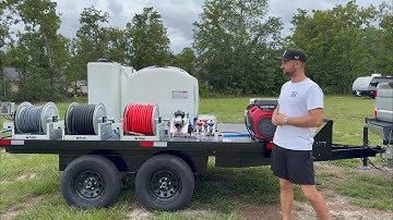 How To Build a Custom Pressure / Soft Washing Trailer
