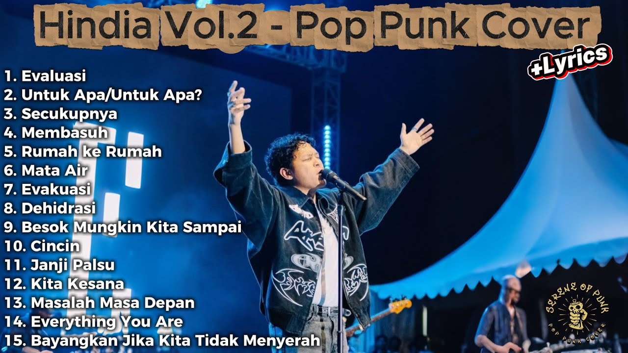 Top Hits HINDIA VOL.2 Pop Punk Cover 🔥 Playlist santai, kerja, dan di perjalanan | Serene of Punk 🔥🤘