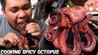 Whole Octopus in Chili Garlic Butter Cajun Sauce