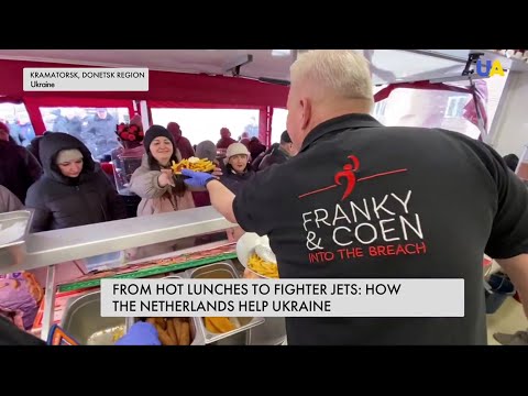 Franky en Coen op Oekraense TV