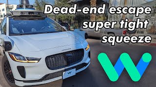 Waymo vs the toughest tightest deadend three-point-turn I could find | JJRicks Rides With Waymo #106