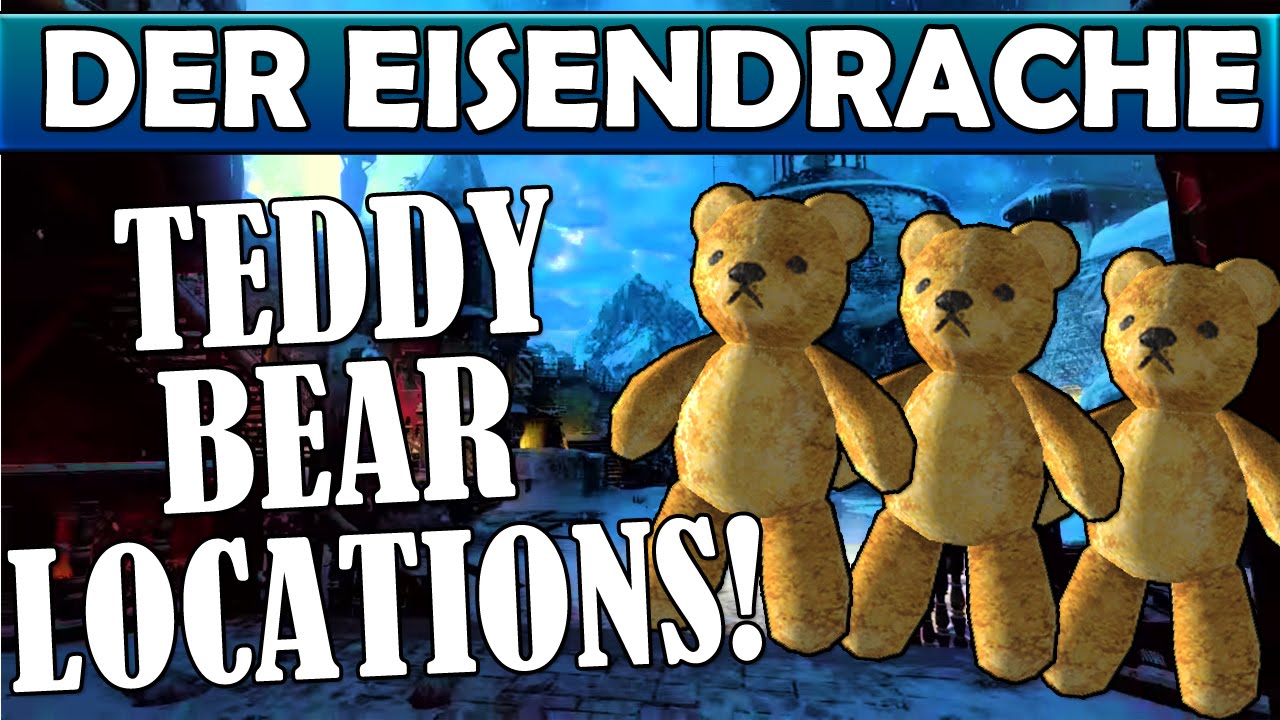 Black Ops 3 Zombies Teddy Bear Locations! (Der Eisendrache Tips) YouTube