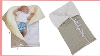 Easy DIY blanket sewing patternاسرع واسهل بطانيه أطفال ممكن تعمليها
