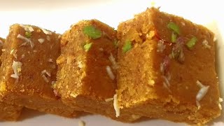 Mohanthal | Danedaar Mohanthal | मोहनथाल बर्फी | मोहन थाल बनाने की विधि | Recipe Window