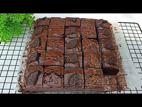 HOW TO SUCCESSFUL MAKING OF BROWNIES SHINY CRUST | JUST WRINK WITHOUT MIXER