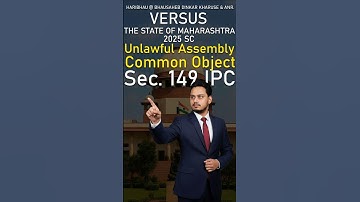 Members Of Unlawful Assembly Liable Once Common Object Proven, Even If No Fatal Blow Inflicted : SC