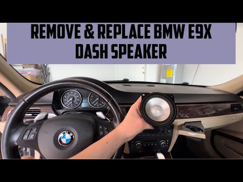 DIY – How to Remove & Replace The DASH Speaker On A BMW E90 E91 E92 E93