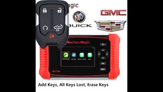 2020 chevrolet silverado proximity key add key all keys lost by mechanmagic mk798 key fob programmer