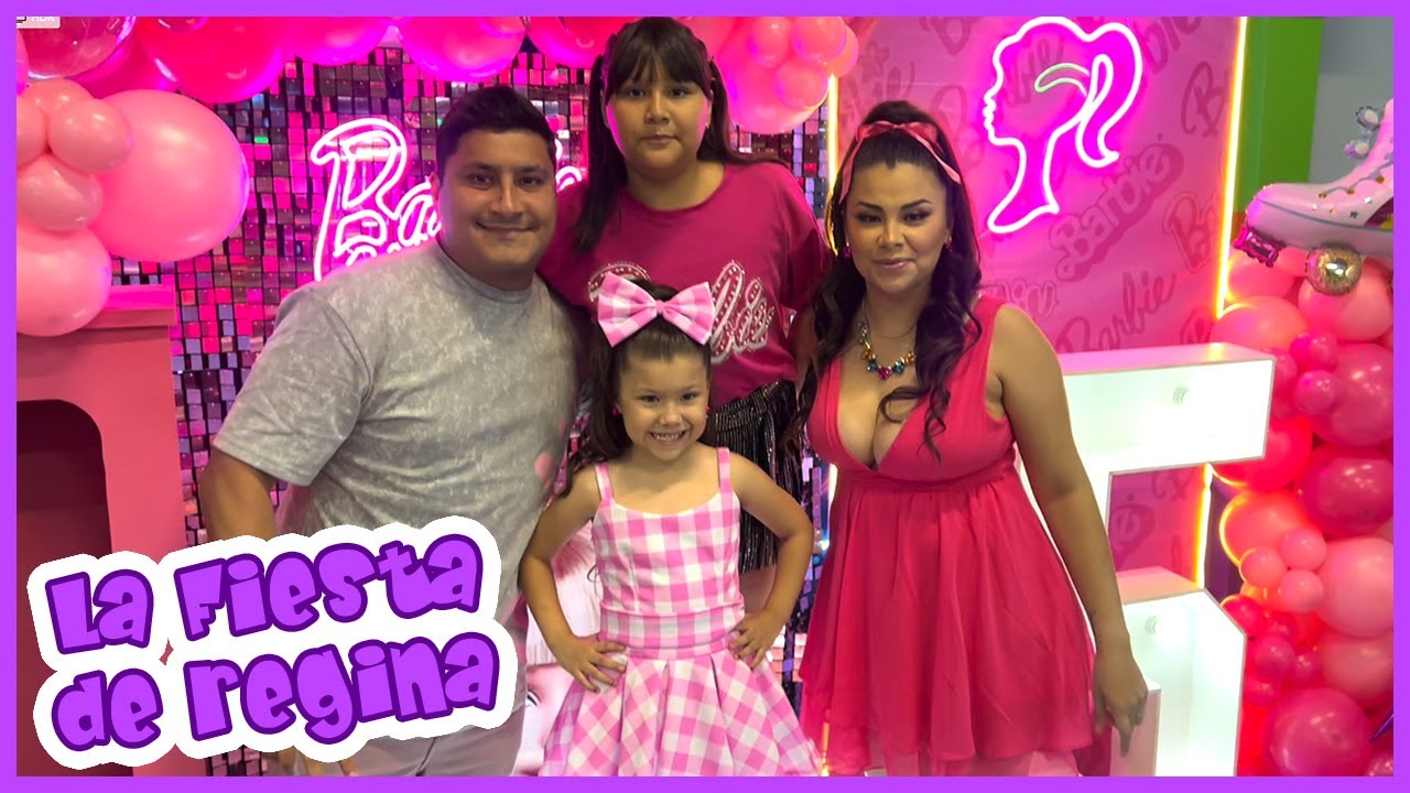 CUMPLEAÑOS DE REGINA / FIESTA NÚMERO 5 / REGI FIESTA DE BARBIE / LIZ ELIZONDO DE FIESTA