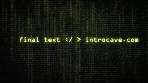 anonymous hacker YouTube video Intro