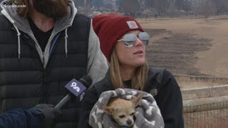 Boulder County Wildfire: Neighborhood avoids destruction as fire continues to burn