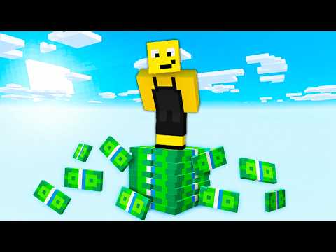 Minecraft, but there’s only 1 MONEY block...