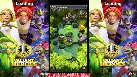 Valiant Heroes gameplay First Look (Android IOS)