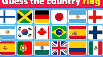 🌎 Guess the Country by Flag Challenge | Test Your Geography Knowledge 🧠|कौन सा देश है ये झंडा? 🇮🇳