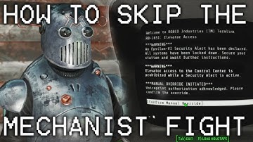 Fallout 4 Automatron How to Skip The Mechanist Fight
