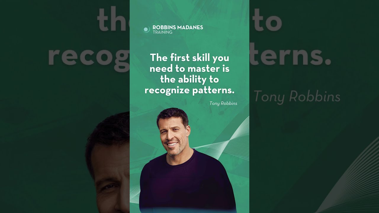  The First Skill You Need To Master Is Tony Robbins