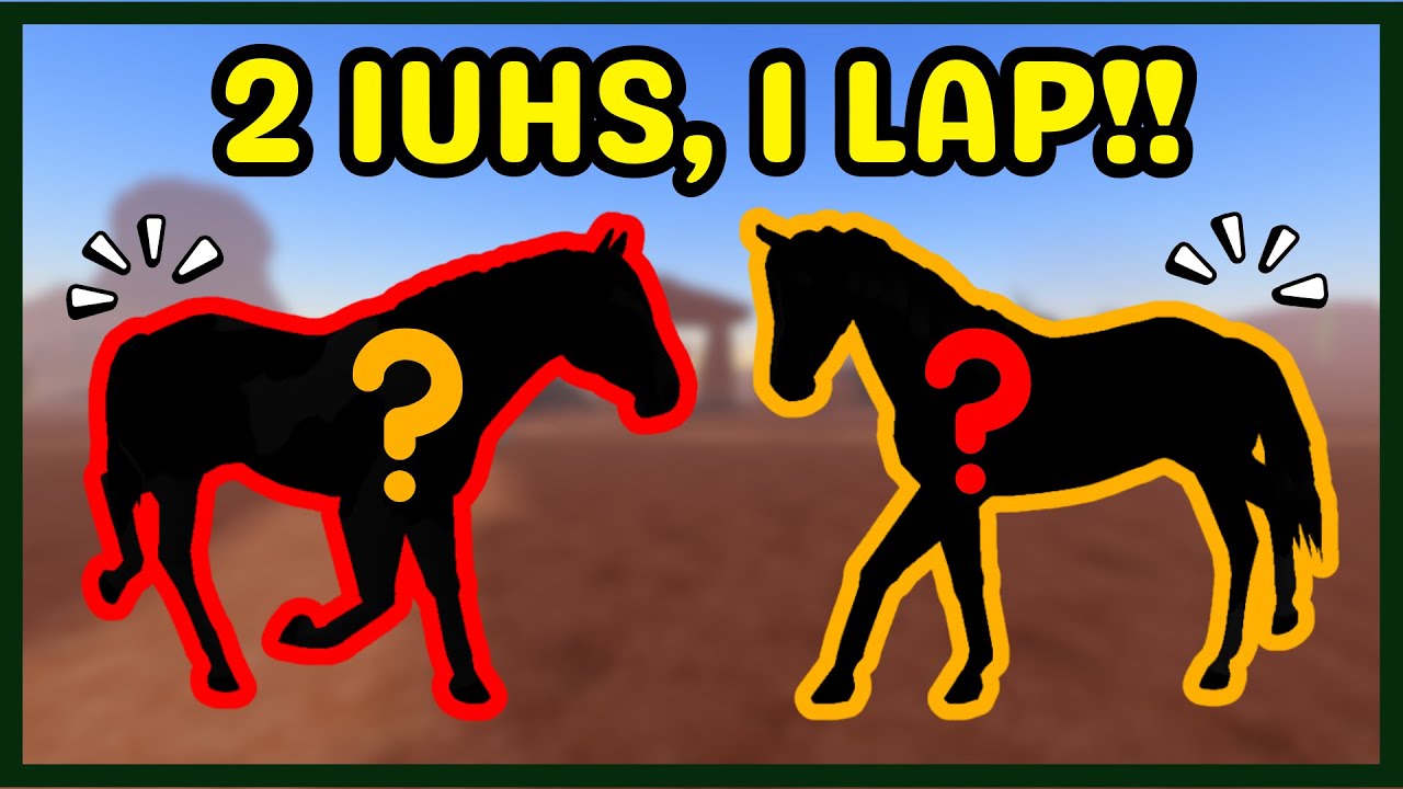 I Caught TWO IUHs in ONE LAP! 🍰 Wild Horse Islands