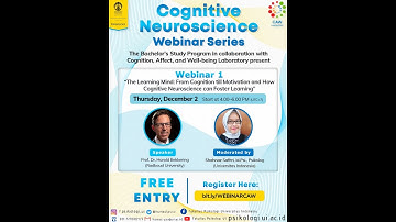 The Learning Mind: From Cognition till Motivation & How Cognitive Neuroscience Can Foster Learning