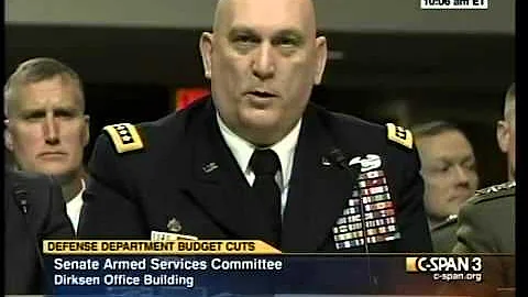 General Ray Odierno's Senate Armed Services Testim...