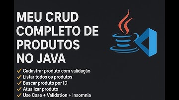 Meu CRUD Completo de Produtos no Java (Use Case + Validation + Insomnia) | Projeto EneasCell