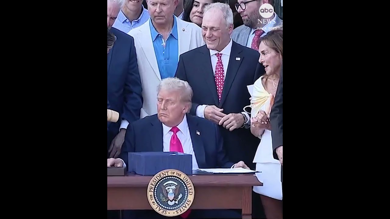 President Trump Signs Megabill Into Law