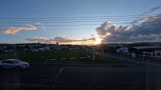 Sunset time lapse Bluff