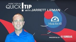 Jarrett Lipman on Low Brass Tuning - Quick Tip