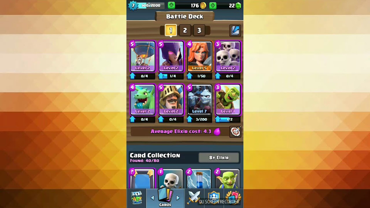 BEST DECK FOR CLASH ROYAL 2017 YouTube