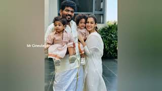 Actress Nayanthara and Vignesh Sivan Latest Photo with Son @MrCineulagam