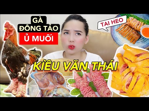 #1 🔥REVIEW🔥 Gà Ủ Muối Đông Tảo KIỀU VĂN THÁI Hot Tiktok, Tai lợn xông khói | Nước chấm thần thánh! Mới Nhất