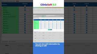 ClinicSoft 8.0 - How to set accessibility, edit information and delete and employee screenshot 5