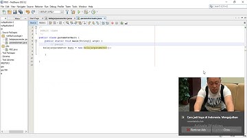 Pengertian dan Contoh Parameter, Method, Konstruktor, dan Enkapsulasi Pada Java